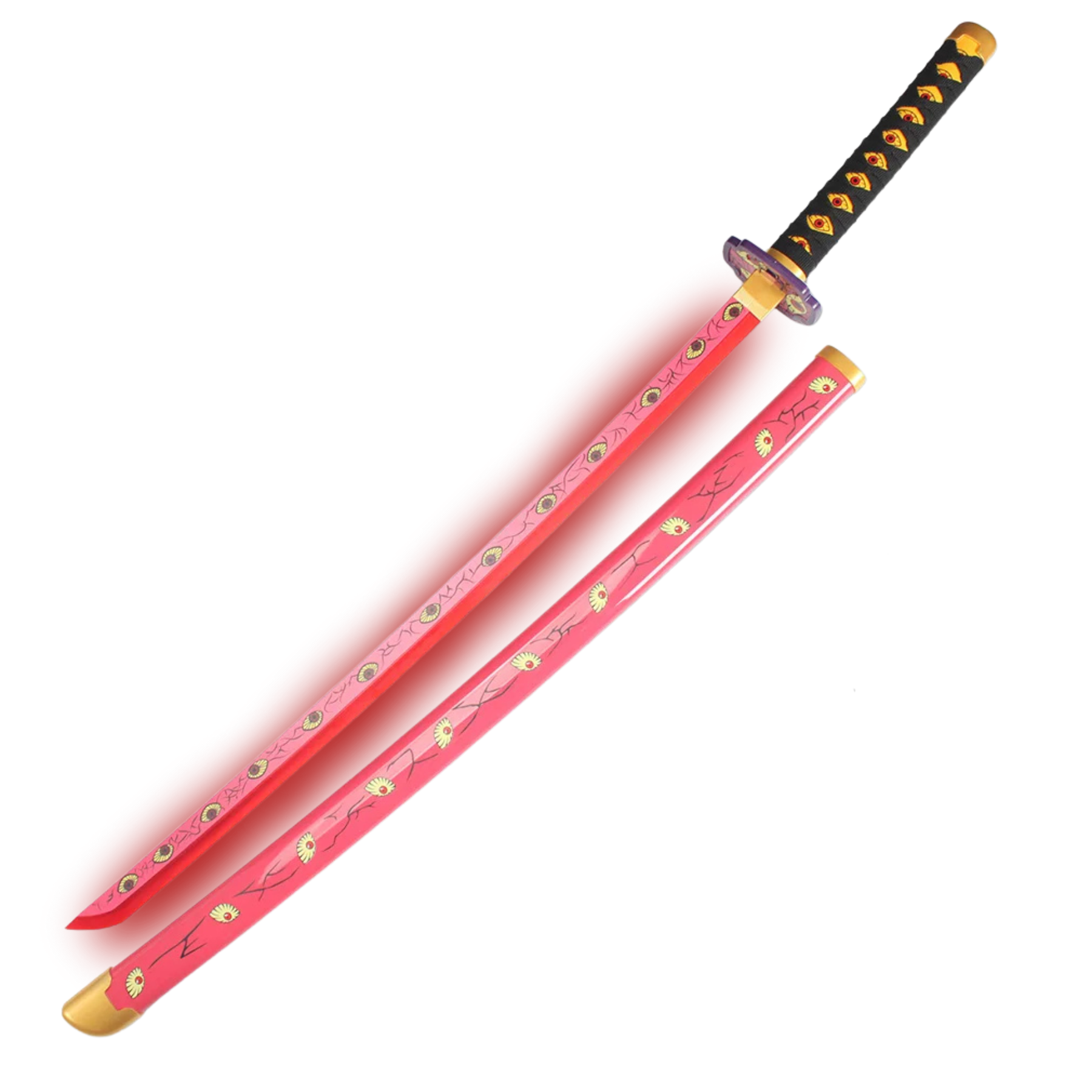 LED Demon Slayer Katanas with Holder & Holster
