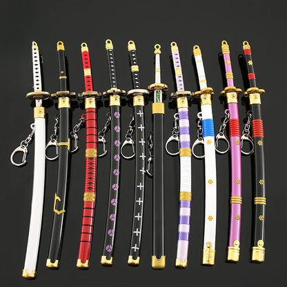 One Piece Katana Keychains