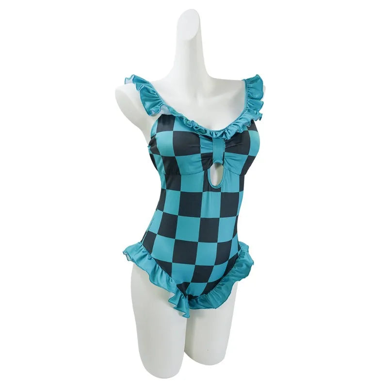 Demon Slayer Cosplay Swimsuit