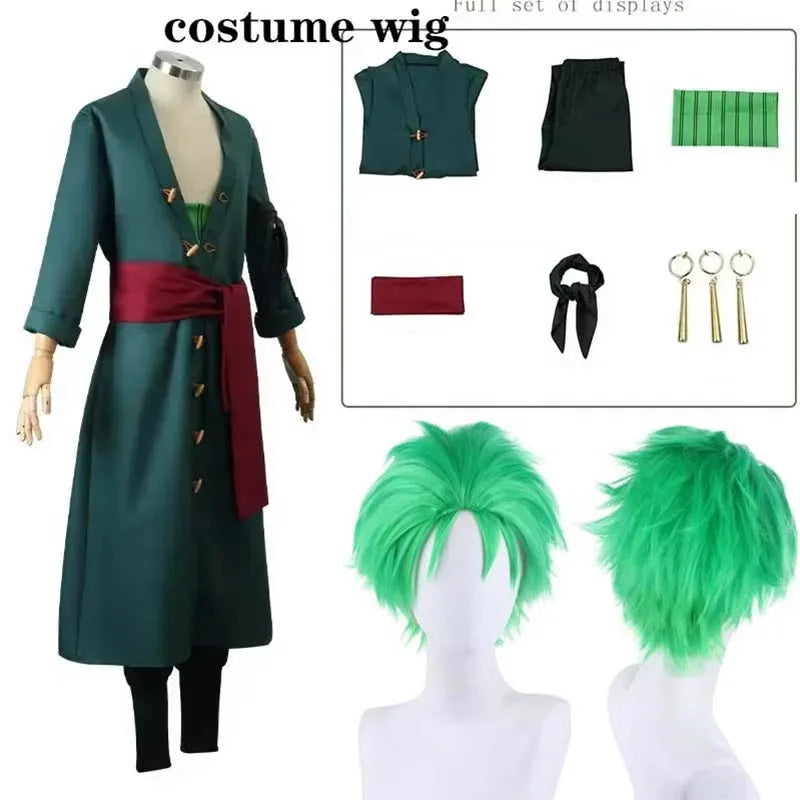 Roronoa Zoro One Piece Cosplay Costume