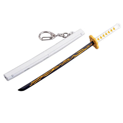 Demon Slayer Tanjiro Sword Keychain – 25cm Metal Replica