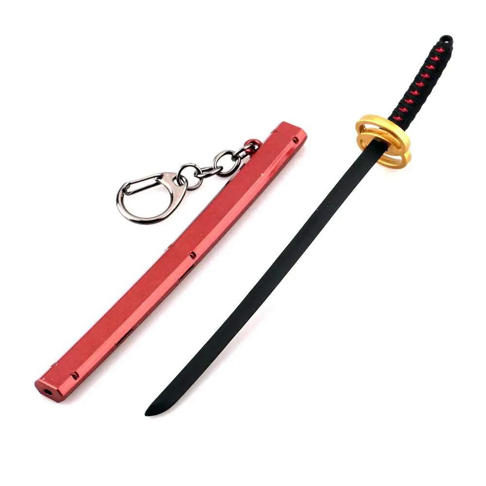 Demon Slayer Tanjiro Sword Keychain – 25cm Metal Replica