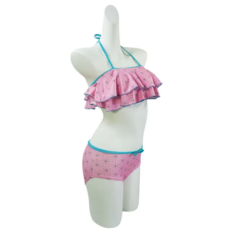 Demon Slayer Cosplay Swimsuit