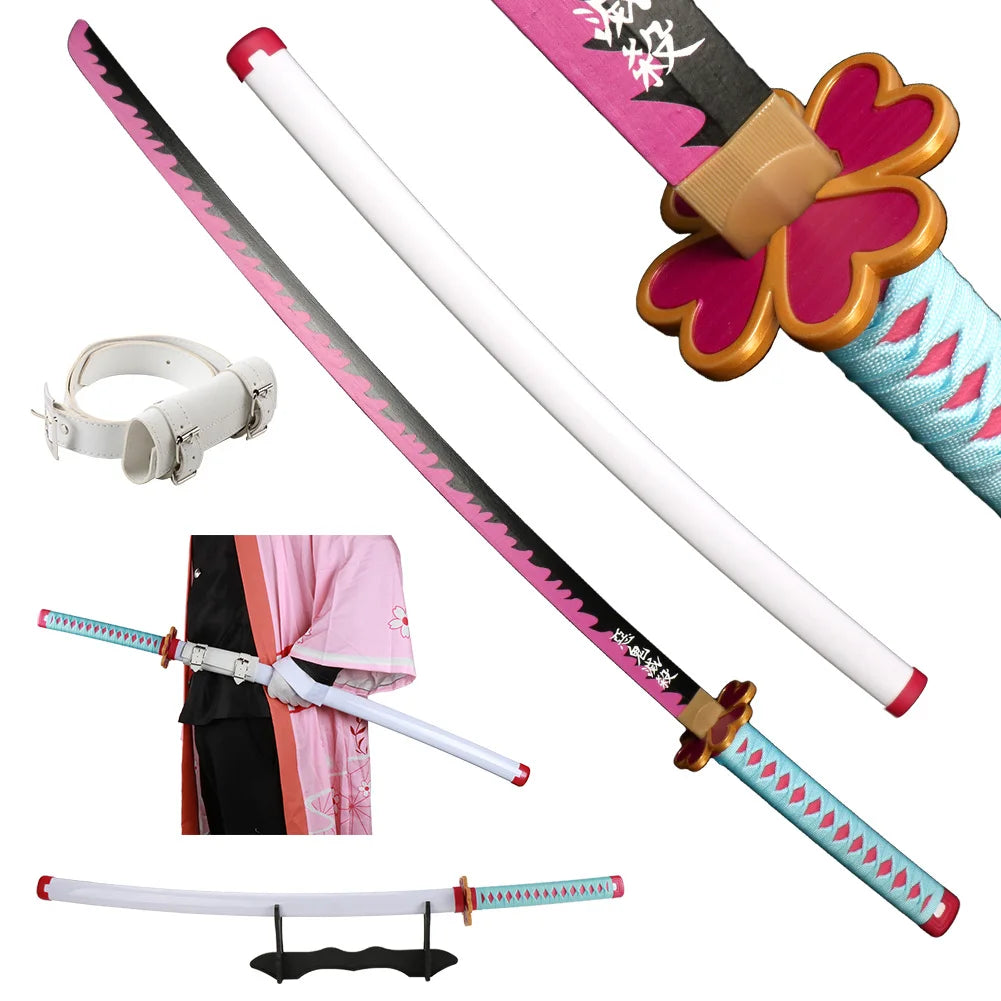 Demon Slayer Katana with Holder and Holster
