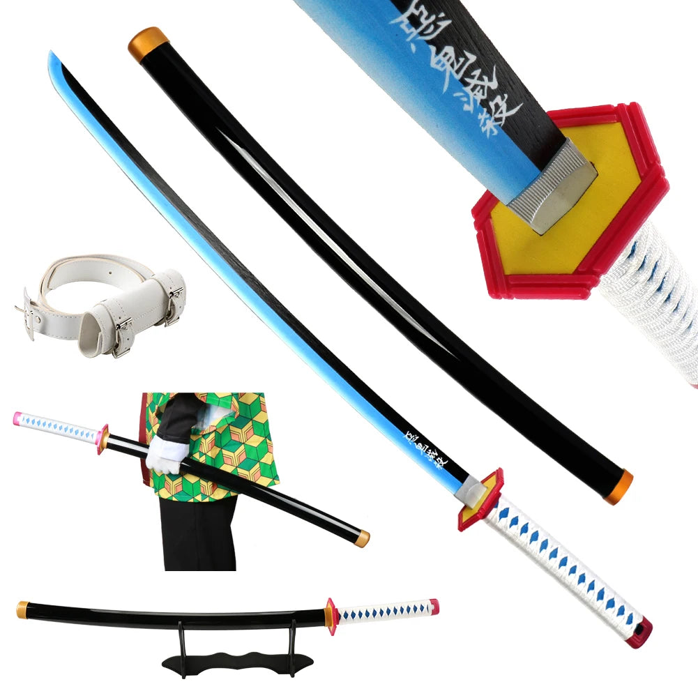 Demon Slayer Katana with Holder and Holster