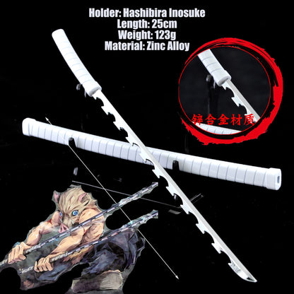 Demon Slayer Tanjiro Sword Keychain – 25cm Metal Replica