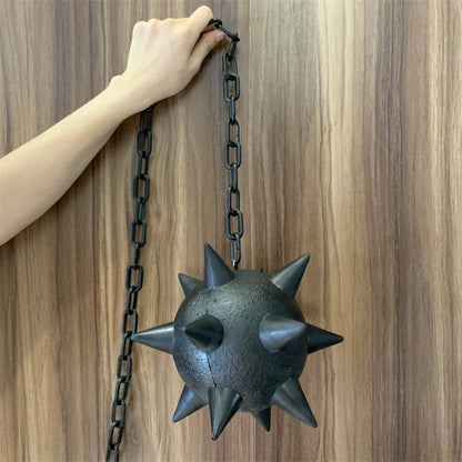 Demon Slayer Himejima Gyomei Weapon Prop – 1:1 Cosplay PU Axe & Flail