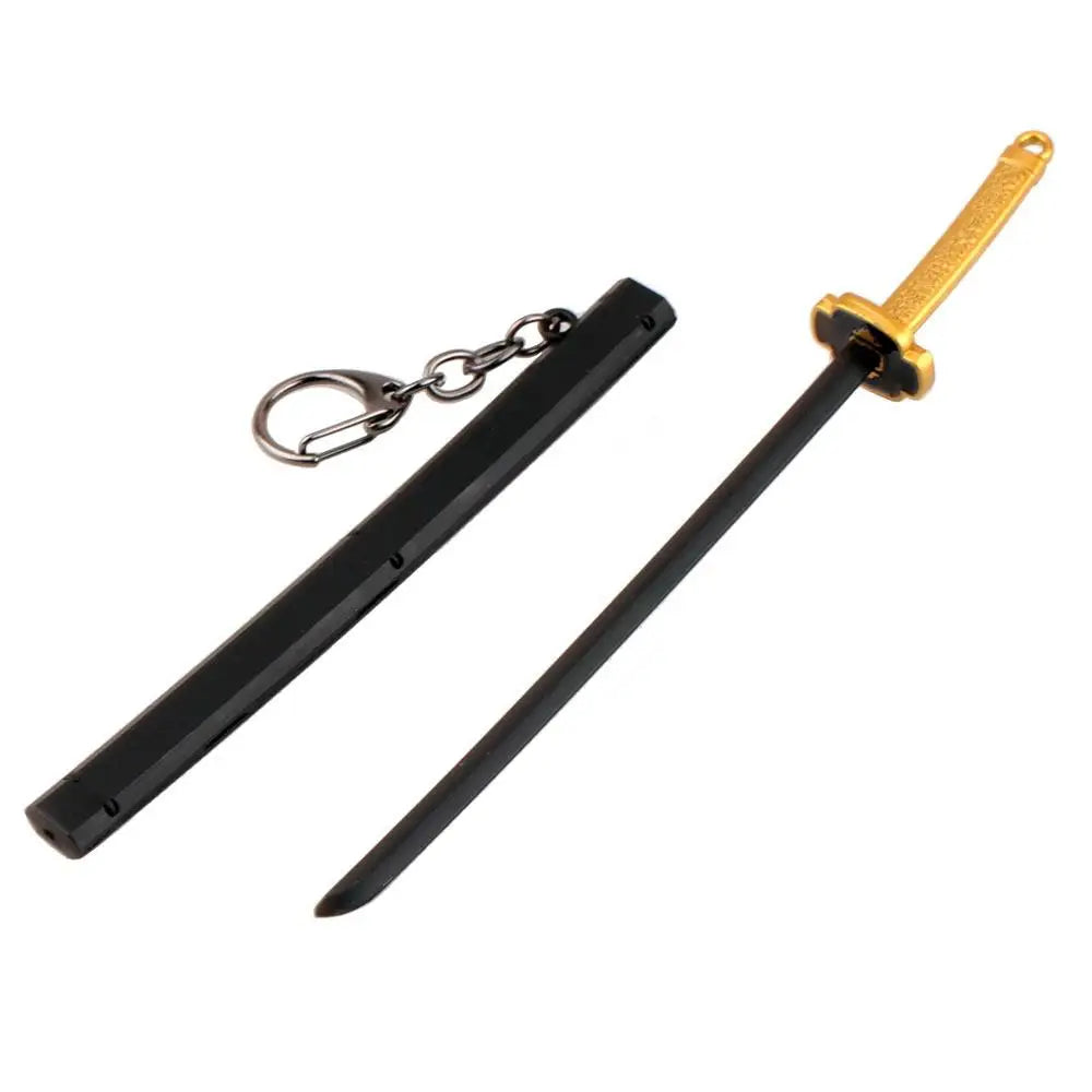 Demon Slayer Tanjiro Sword Keychain – 25cm Metal Replica