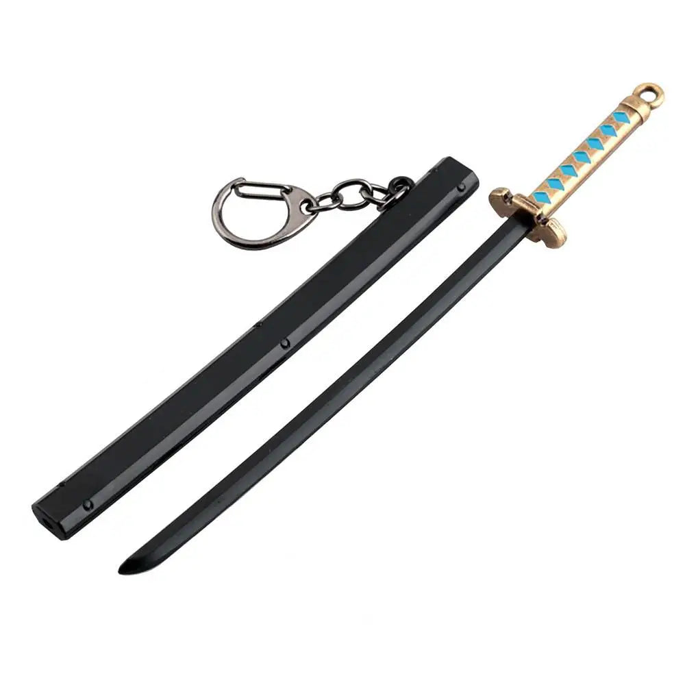Demon Slayer Tanjiro Sword Keychain – 25cm Metal Replica
