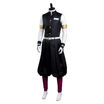 Demon Slayer Uzui Tengen Cosplay Costume – Full Set with Accessories