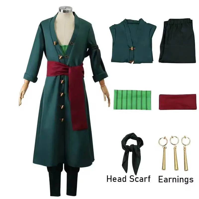 Roronoa Zoro One Piece Cosplay Costume