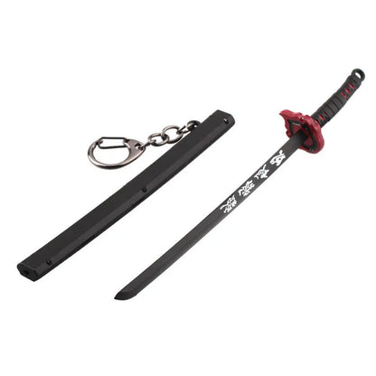 Demon Slayer Tanjiro Sword Keychain – 25cm Metal Replica