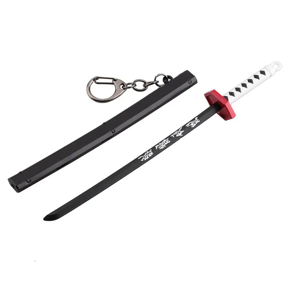 Demon Slayer Tanjiro Sword Keychain – 25cm Metal Replica