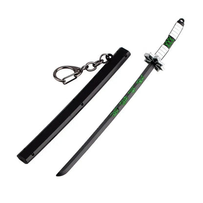 Demon Slayer Tanjiro Sword Keychain – 25cm Metal Replica