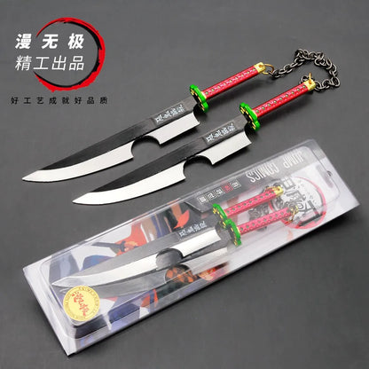 Demon Slayer Tanjiro Sword Keychain – 25cm Metal Replica