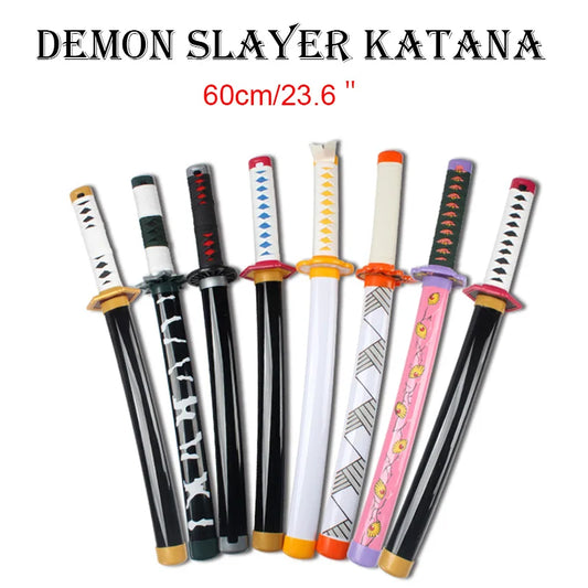Demon Slayer Inosuke Katana Cosplay Sword – 60cm Bamboo Replica