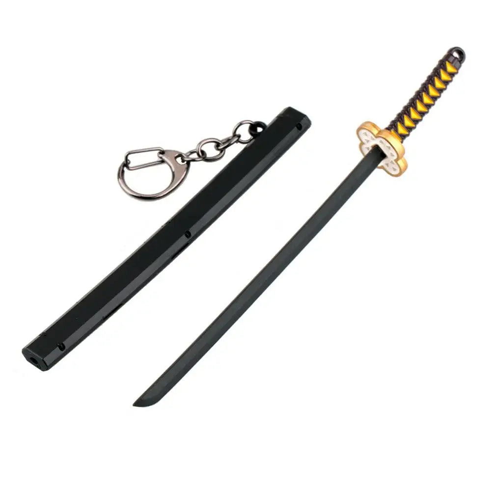 Demon Slayer Tanjiro Sword Keychain – 25cm Metal Replica