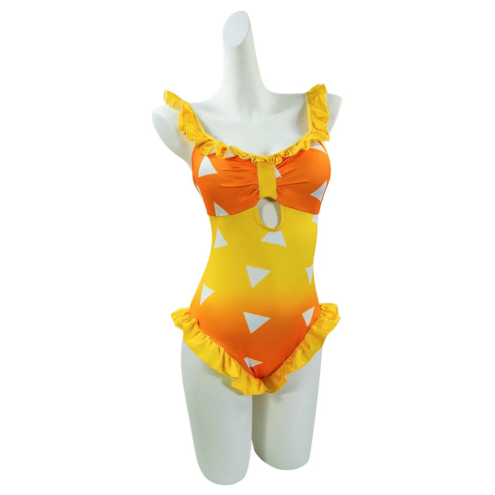 Demon Slayer Cosplay Swimsuit
