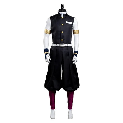 Demon Slayer Uzui Tengen Cosplay Costume – Full Set with Accessories