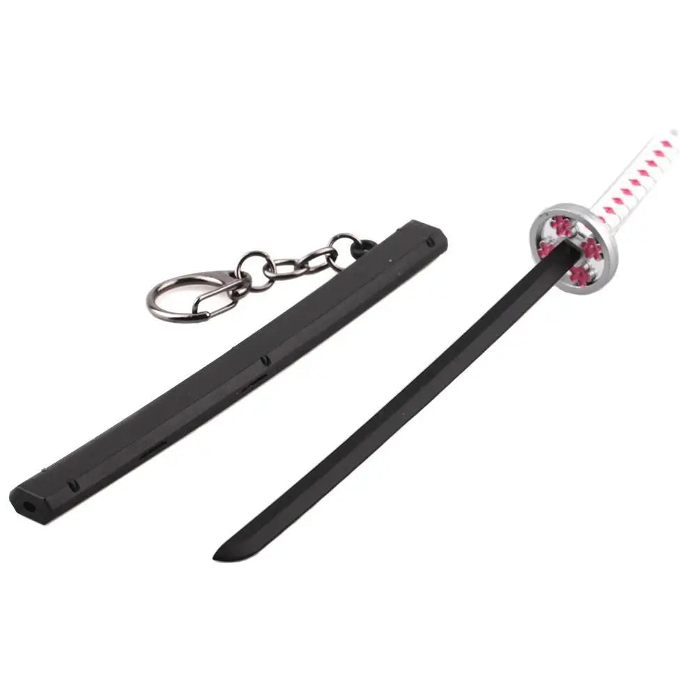 Demon Slayer Tanjiro Sword Keychain – 25cm Metal Replica