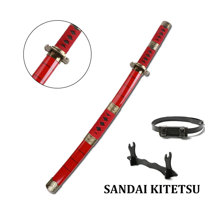 One Piece Katana with Holder & Holster