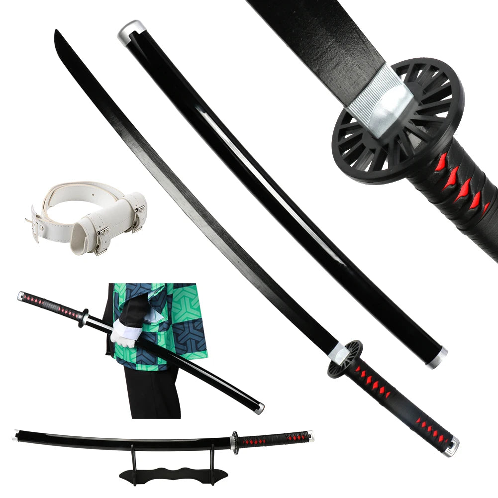 Demon Slayer Katana with Holder and Holster