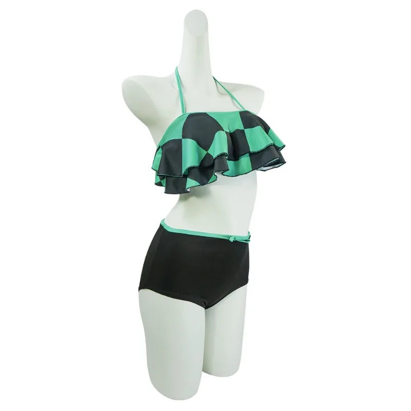 Demon Slayer Cosplay Swimsuit