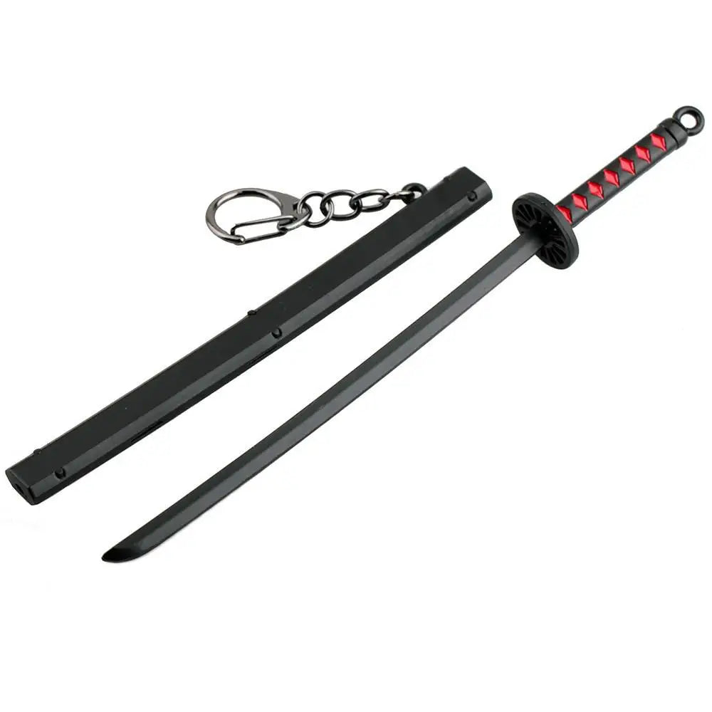 Demon Slayer Tanjiro Sword Keychain – 25cm Metal Replica