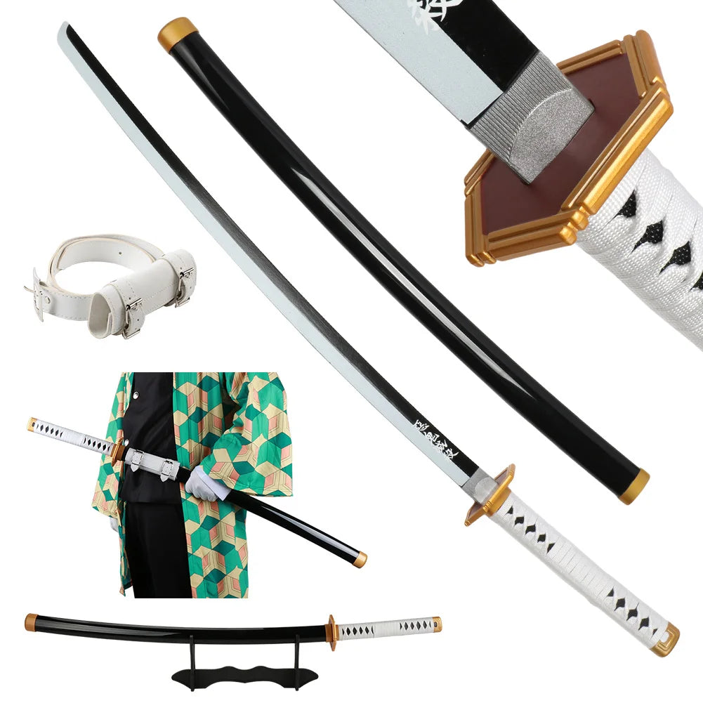 Demon Slayer Katana with Holder and Holster