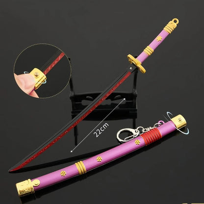 One Piece Katana Keychains